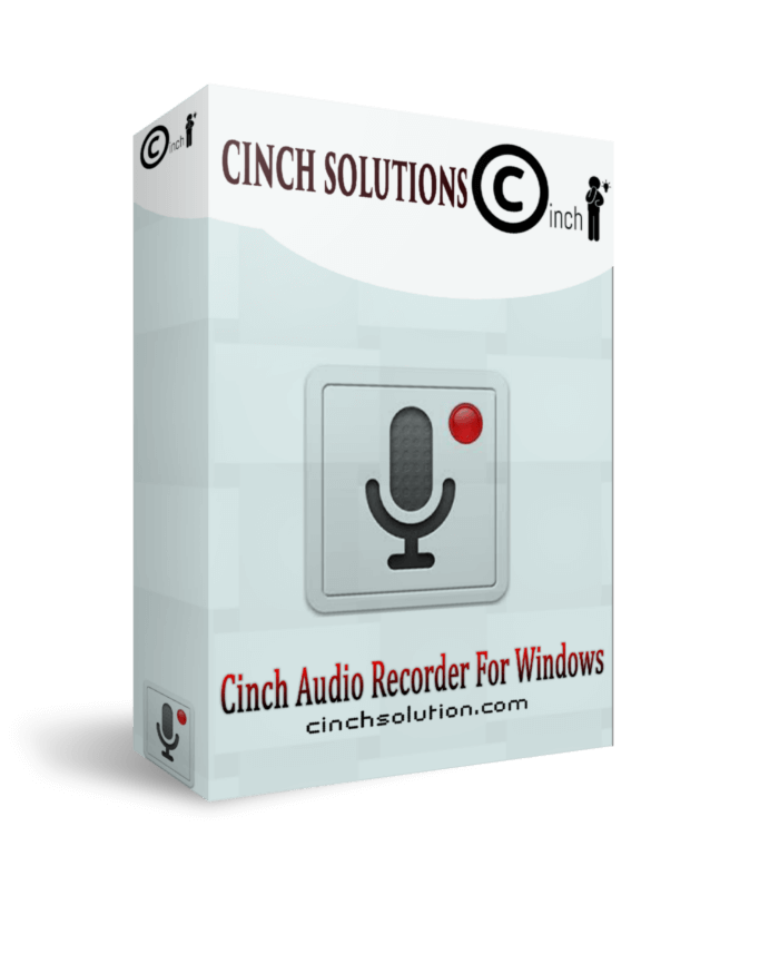 Cinch Audio Recorder Crack With License Key Free Download 2022