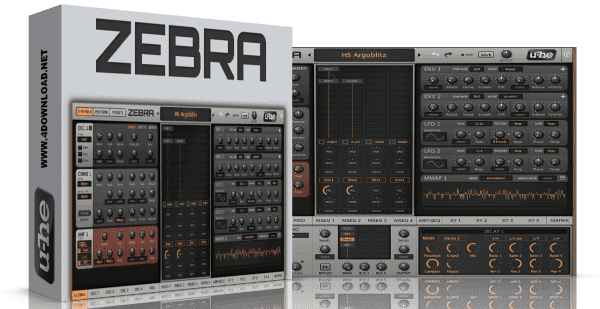 u-he Zebra 2 Crack VST & Serial Key (U-he plugin) Free Download